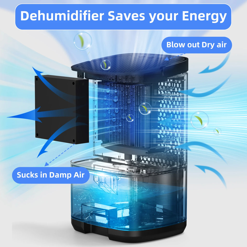 Déshumidificateur thermoélectrique compact – CLEVI Paris