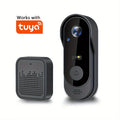 Sonnette Vidéo Connectée WiFi Tuya – Vision Nocturne & Audio Bidirectionnel – CLEVI Paris