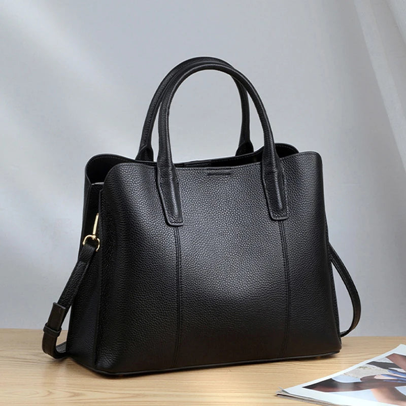 Sac à Main Cuir Vachette Femme Souple Zip – CLEVI Paris