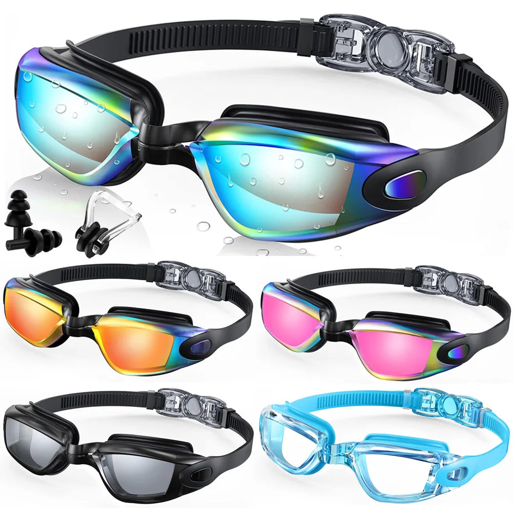 Lunettes de Natation JoyMaySun – Anti-buée 99%, UV 100%, Étanches – CLEVI Paris