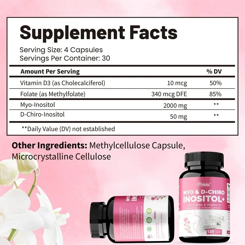 Myo-inositol et D-chiro-inositol femme – CLEVI Paris
