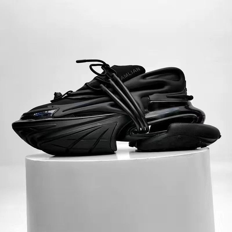 Sneakers Semelle Épaisse Compensée Unisexe Sport & Marche – CLEVI Paris