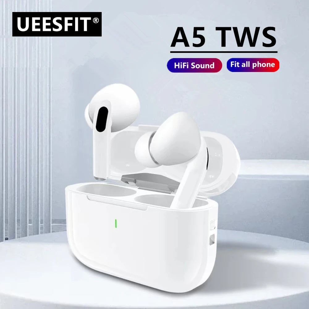 Écouteurs TWS UEESFIT A5 Bluetooth 5.3 ANC HiFi 72h – CLEVI Paris