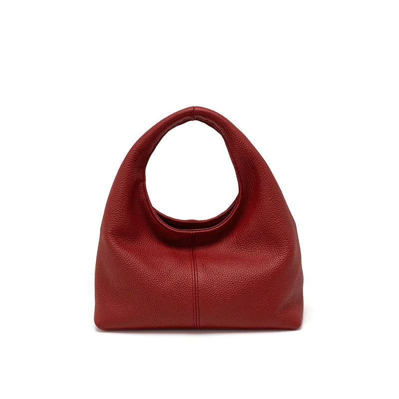 Sac hobo Mendy en cuir véritable – CLEVI Paris