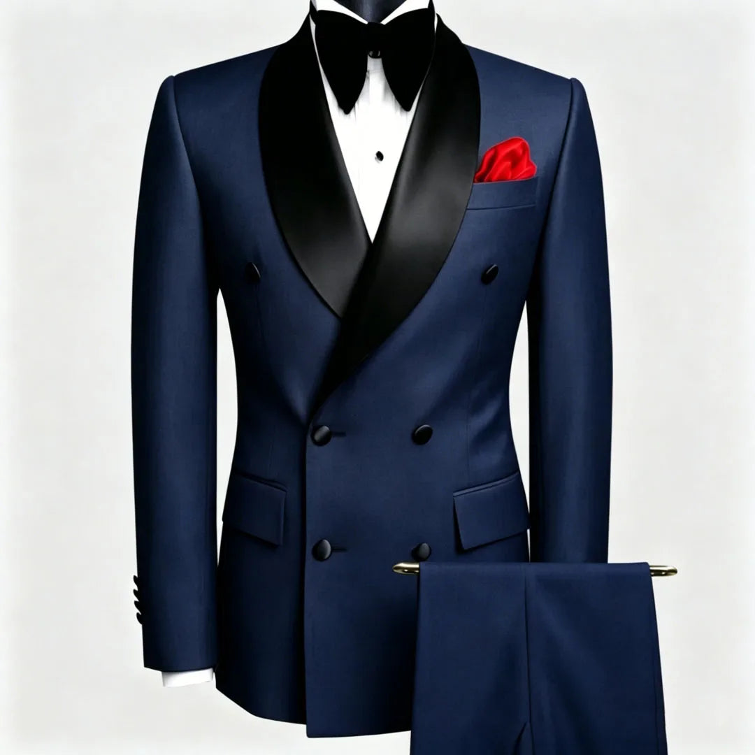 Costume Homme 2 Pièces Double Boutonnage – CLEVI Paris