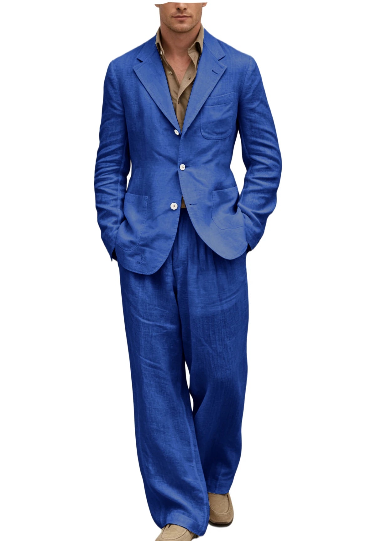 Costume Homme 2 Pièces en Lin – CLEVI Paris