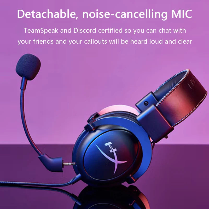 Casque Gaming HyperX Cloud II 7.1 Surround Micro USB – CLEVI Paris