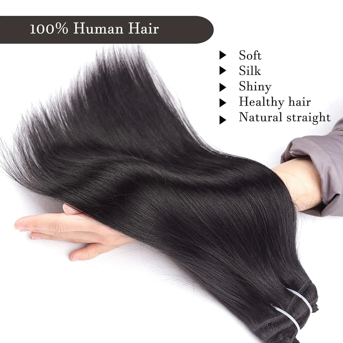 Extensions Cheveux Clip-In Remy Straight – CLEVI Paris