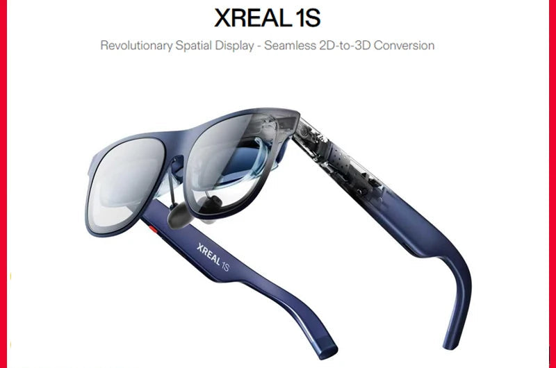 Lunettes AR XREAL 1S champ de vision 52° – CLEVI Paris
