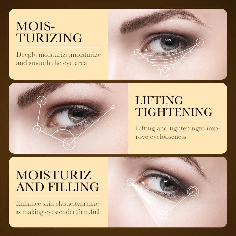 Crème Contour des Yeux 24K Or & Acide Hyaluronique – CLEVI Paris