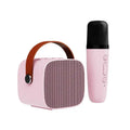 Machine Karaoké Portable Bluetooth 5.0 Micro Sans Fil Enfants & Adultes – CLEVI Paris