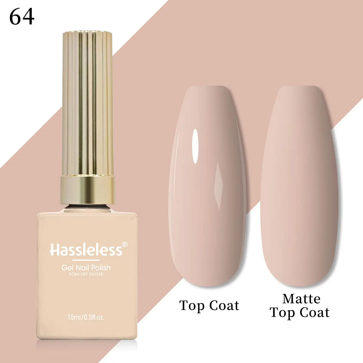 Vernis Gel Semi-Permanent Hassleless – 20 Couleurs Candy & Macaron – CLEVI Paris