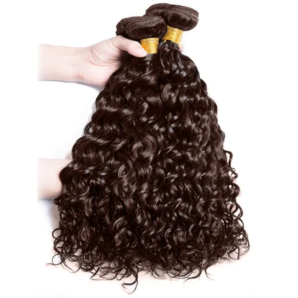 Mèches Water Wave Brun Chocolat Remy Hair – CLEVI Paris