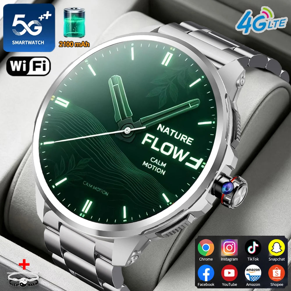 Montre connectée AMOLED 1,95 pouce GPS – CLEVI Paris