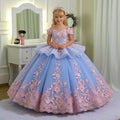 Robe fille à appliques et jupe étagée ZHJ – CLEVI Paris