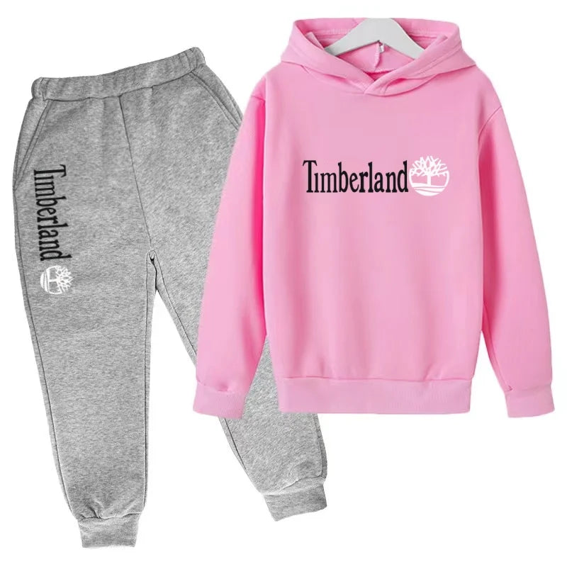 Ensemble enfant sweat à capuche et pantalon – CLEVI Paris