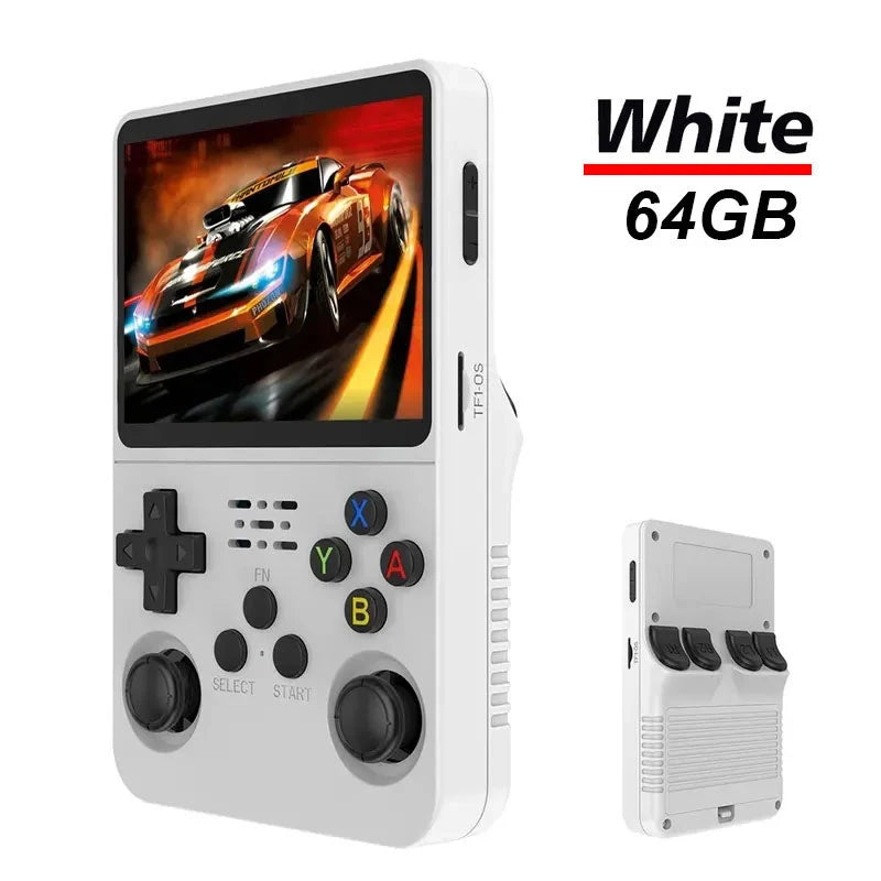 Console Portable R36S Rétro 3.5" IPS ArkOS 20000+ Jeux 64Go/128Go – CLEVI Paris