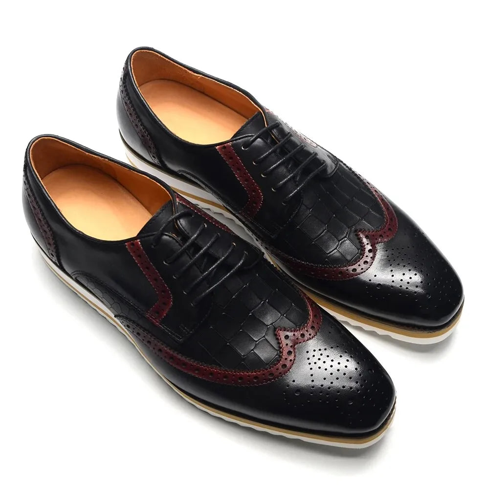 Chaussures Cuir Suède Homme Oxford Fait Main – CLEVI Paris