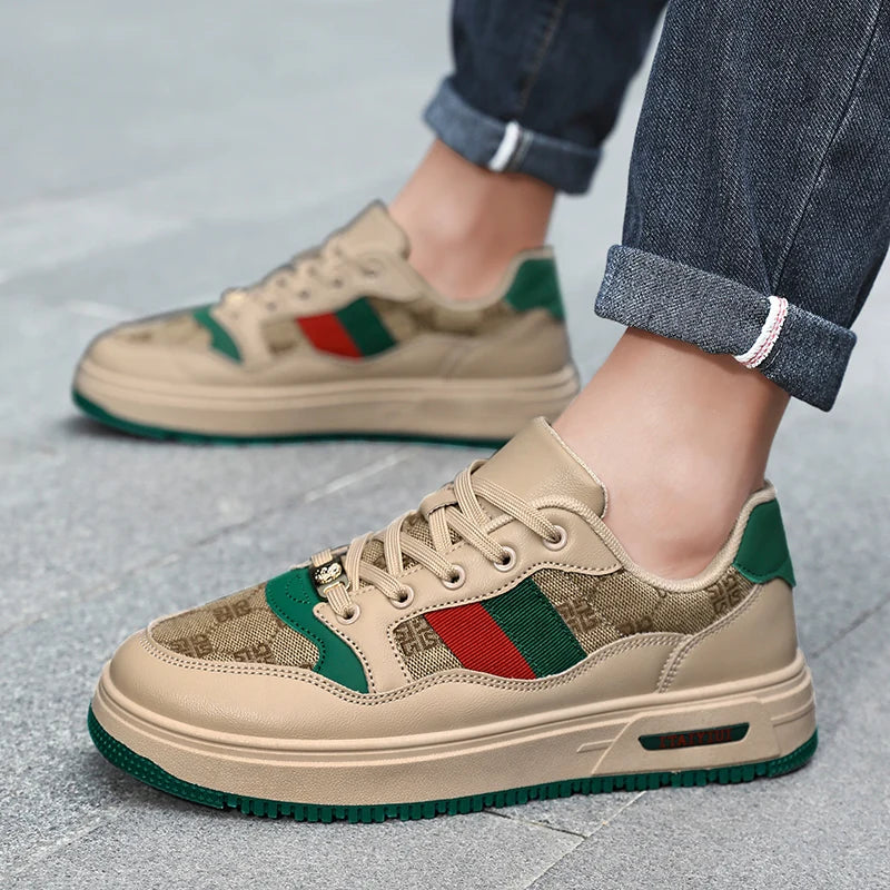 Sneakers Basses Rétro Unisexe Style Skate – CLEVI Paris