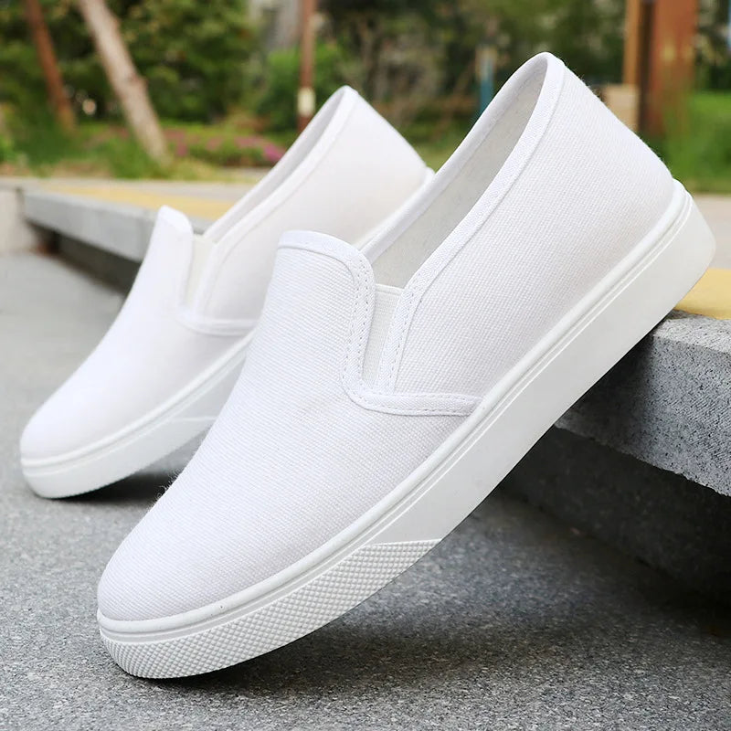 Chaussures unisexes en toile à enfiler – CLEVI Paris