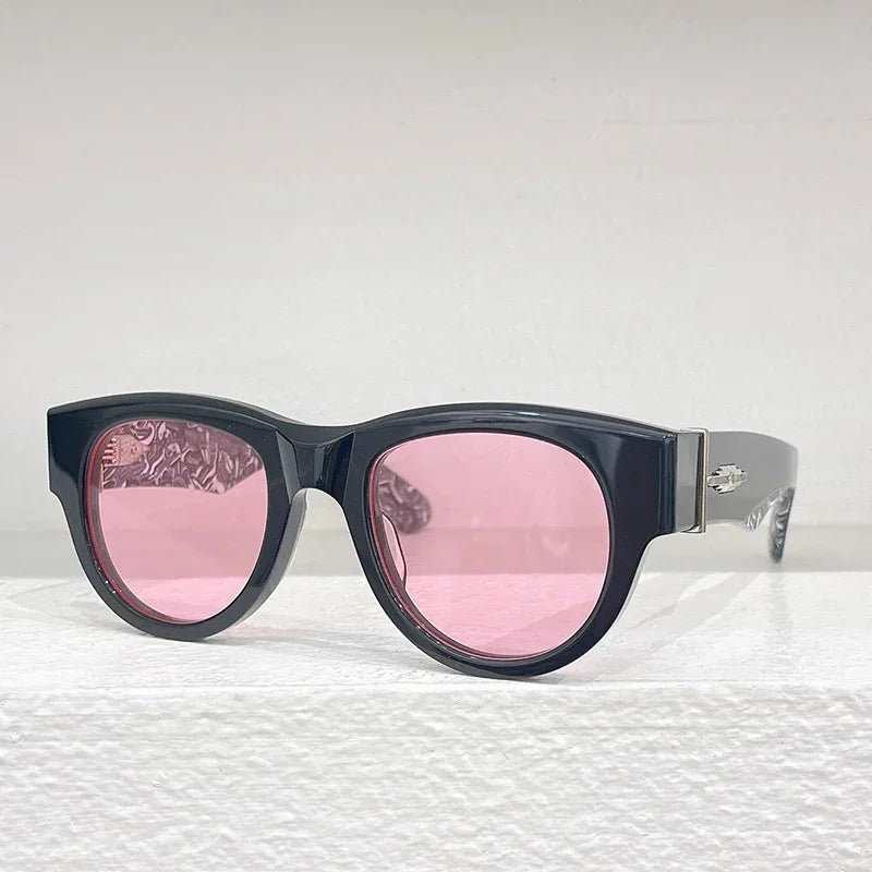 Lunettes de Soleil Homme Acétate UV400 Style Japonais – CLEVI Paris
