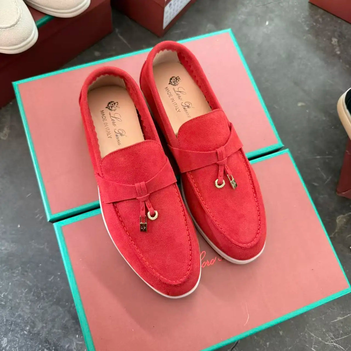 Mocassins homme en suédine – CLEVI Paris