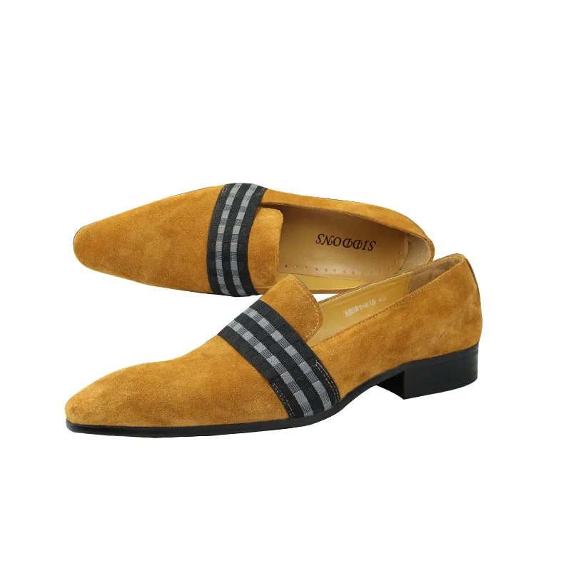 Mocassins Cuir Suédé Homme Fait Main 2 Coloris – CLEVI Paris