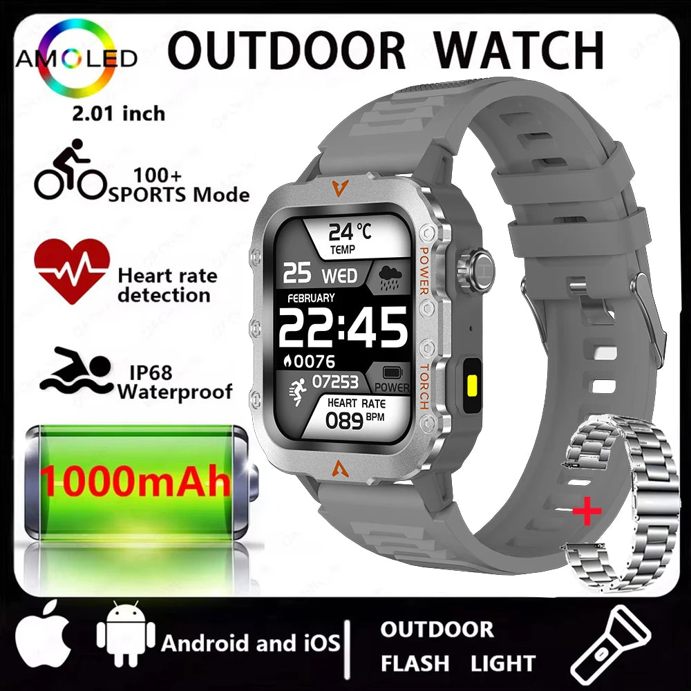 Montre Ola Esporte Bluetooth et lampe LED – CLEVI Paris