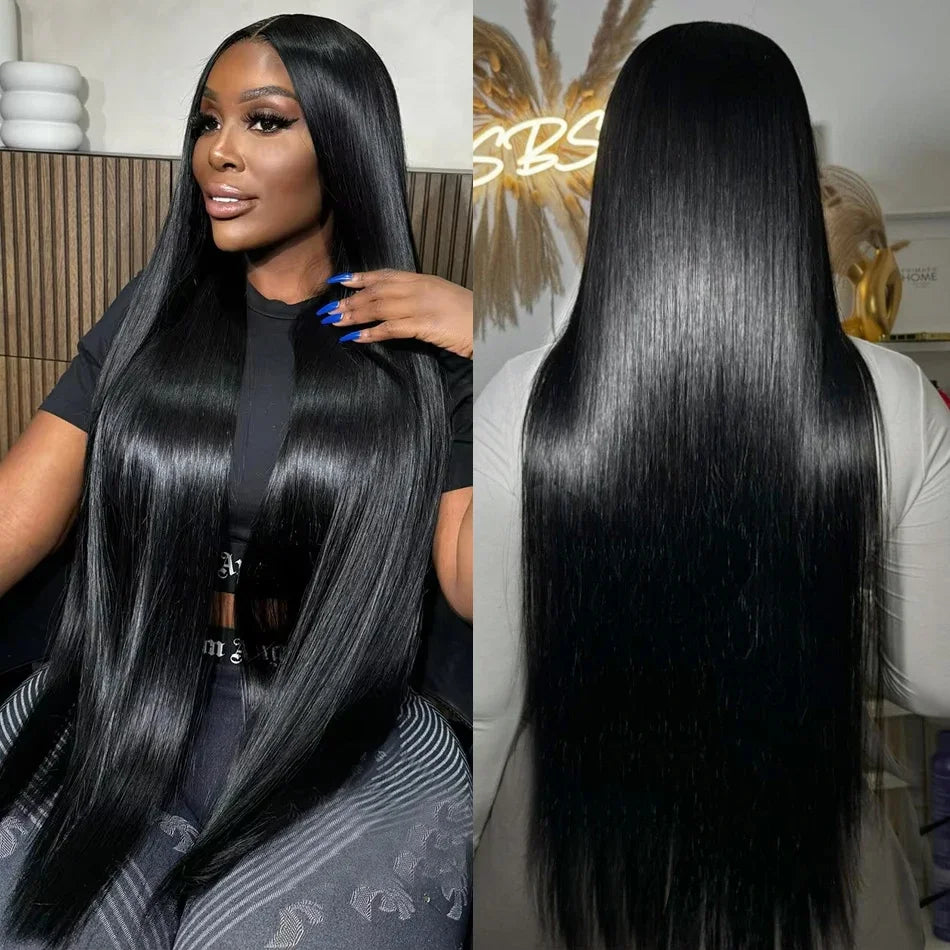 Perruque Straight Glueless Wig Cheveux Humains 4x4 5x5 13x4 13x6 – CLEVI Paris