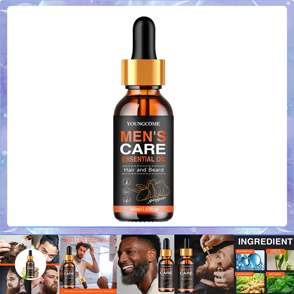 Huile à barbe YOUNGCOME vitamine E – CLEVI Paris