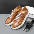 Sneakers basses homme brunes ou noires – CLEVI Paris