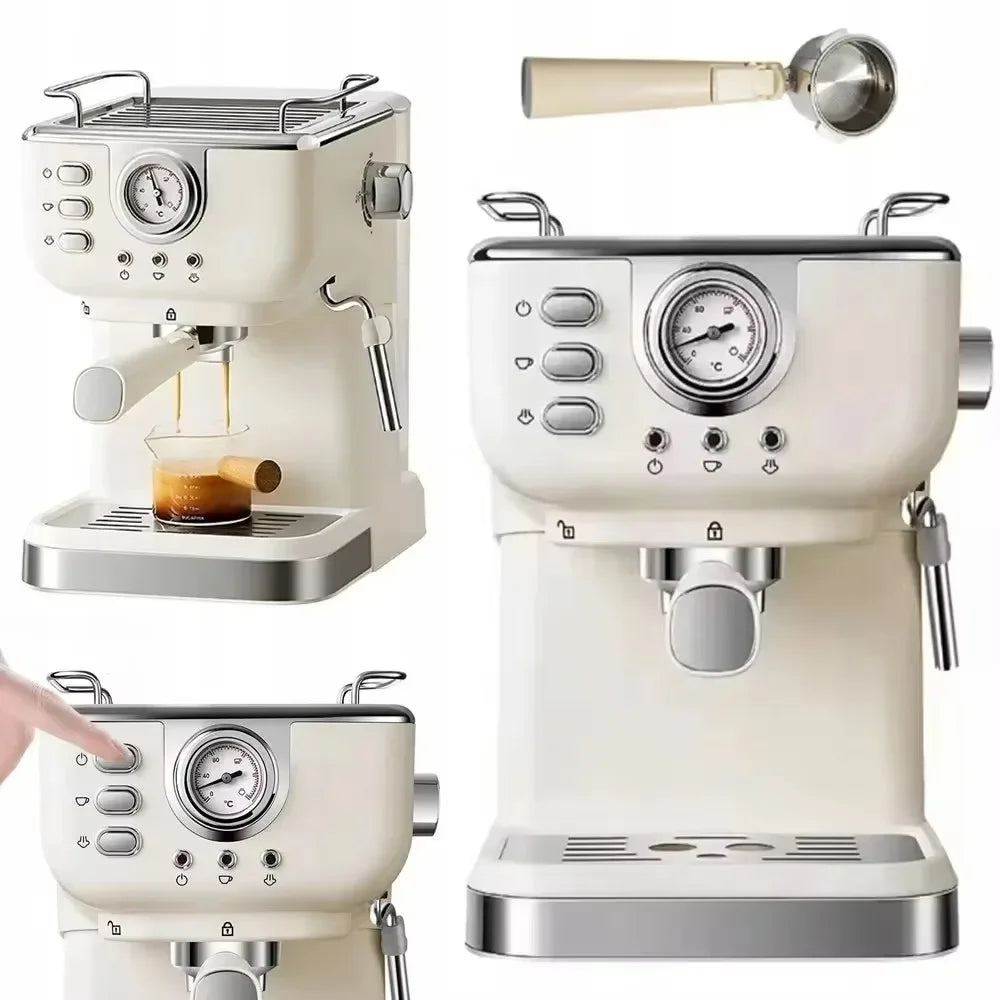 Machine à expresso compacte 1,5 L – CLEVI Paris