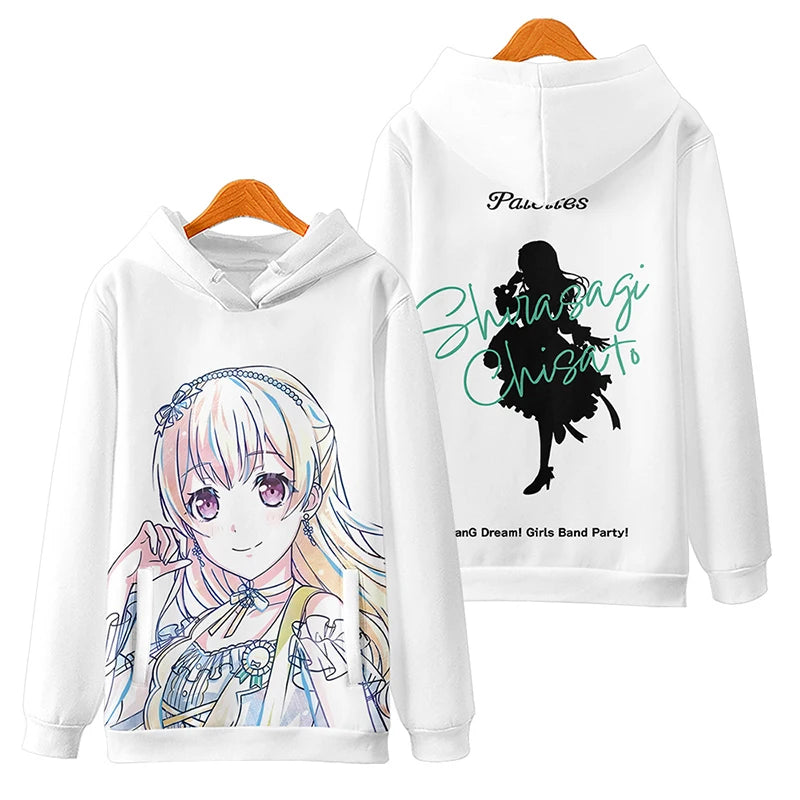 Sweat à capuche BanG Dream! Hikawa Hina – CLEVI Paris