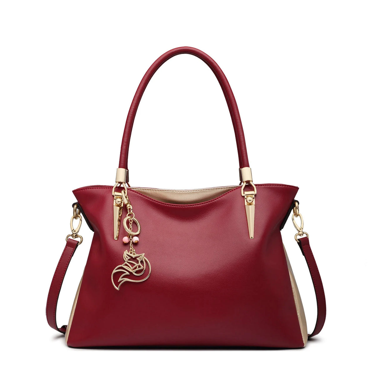 Sac Cabas Cuir Fendu Grande Capacité Femme Bureau – CLEVI Paris