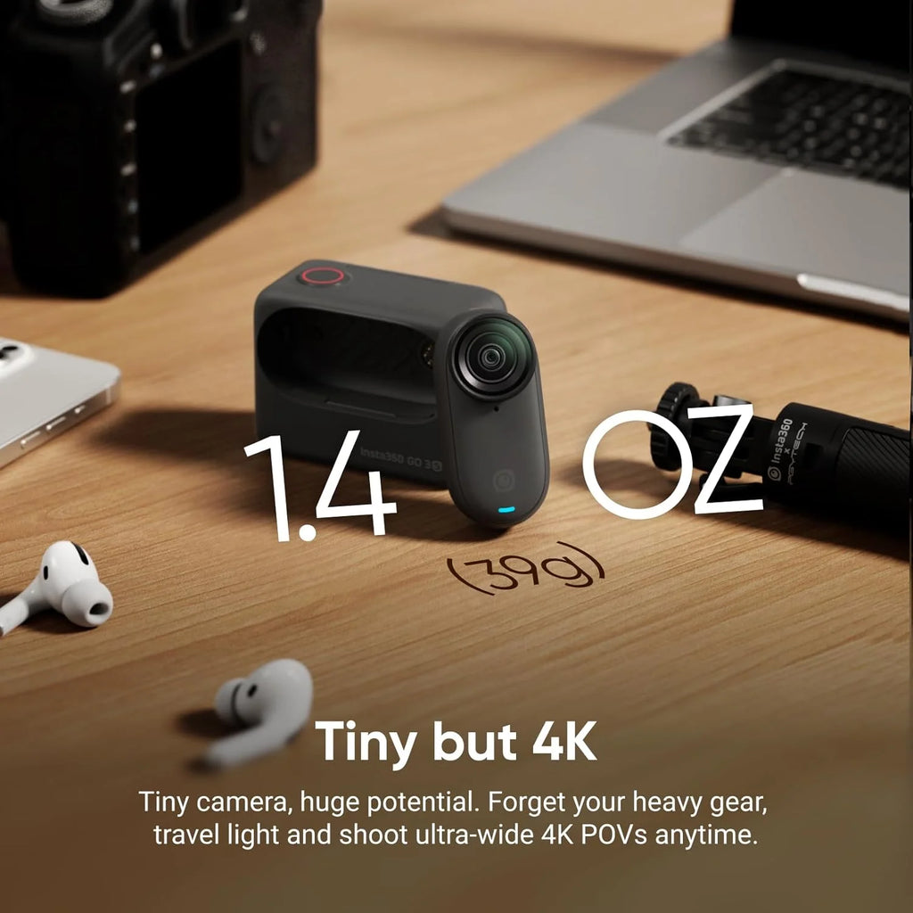 Caméra Insta360 GO 3S 128 Go reconditionnée – CLEVI Paris