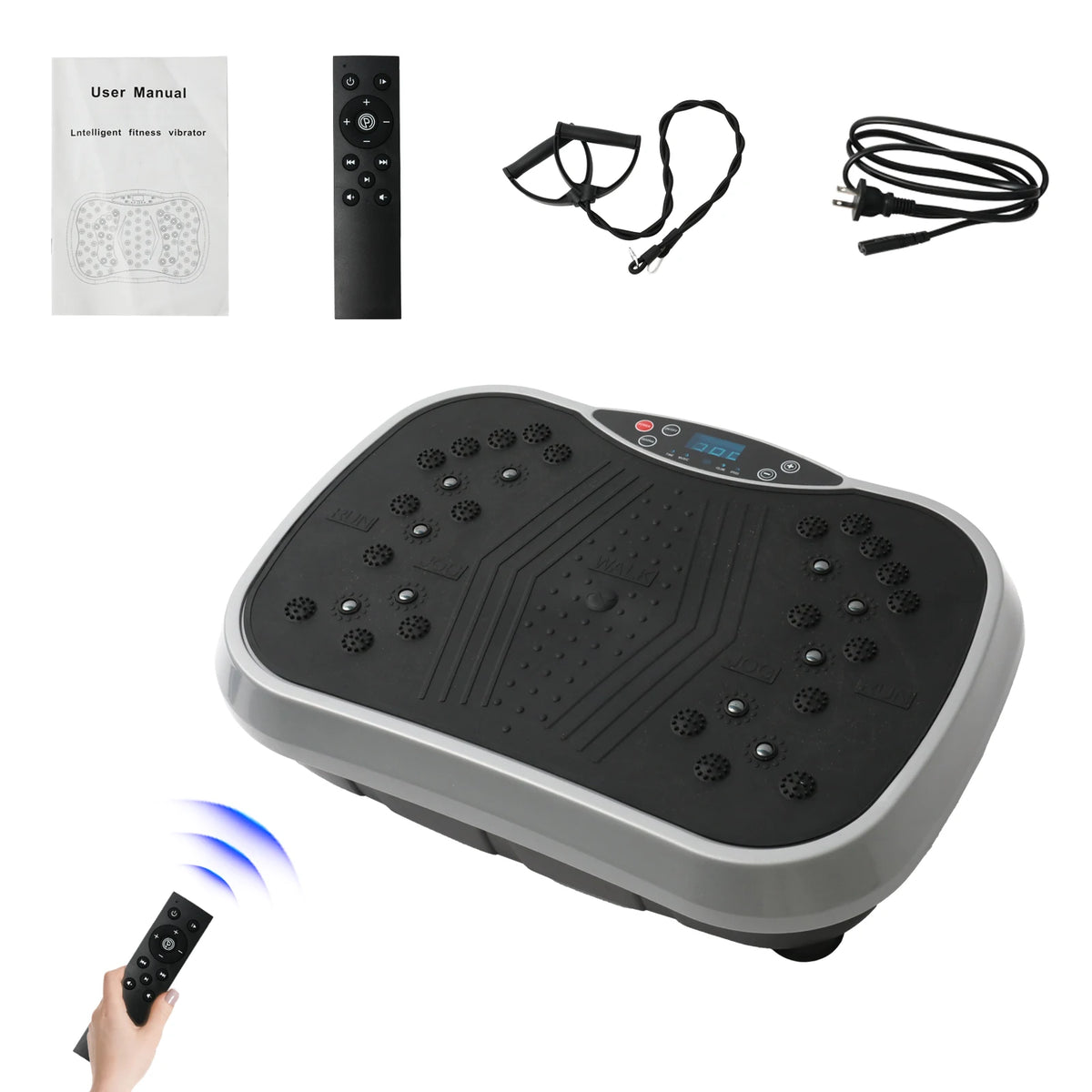 Plateforme vibrante 99 niveaux avec bandes – CLEVI Paris