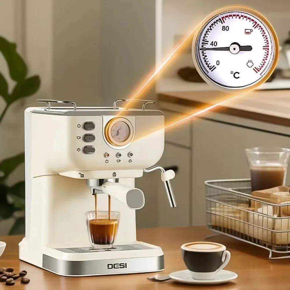 Machine à expresso compacte 1,5 L – CLEVI Paris