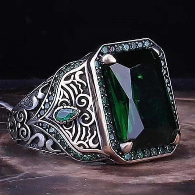 Bague Unisexe Zirconium Motif Géométrique – CLEVI Paris
