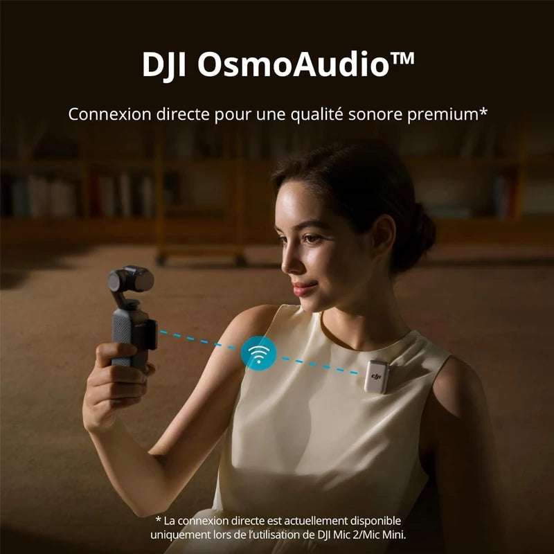 DJI Osmo Pocket 3 caméra stabilisée 4K – CLEVI Paris