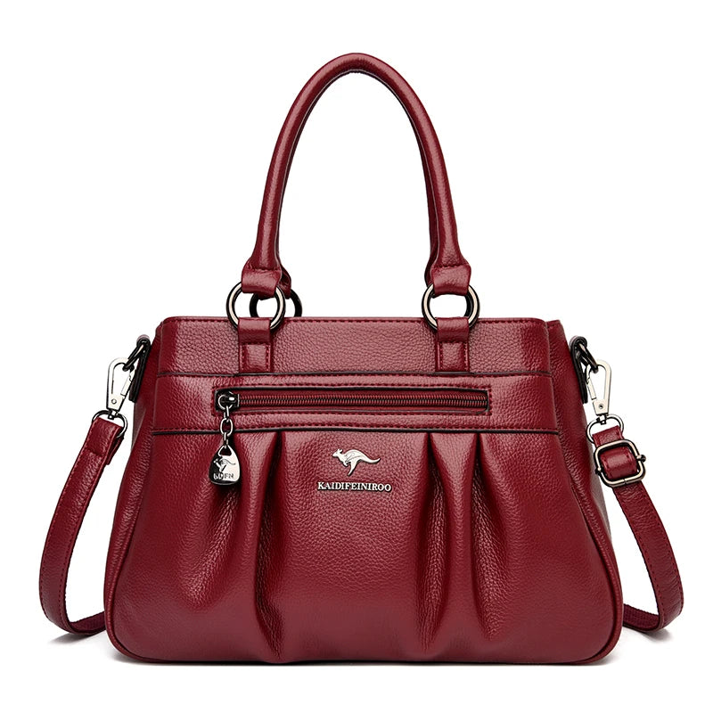 Sac fourre-tout femme à poches zippées – CLEVI Paris
