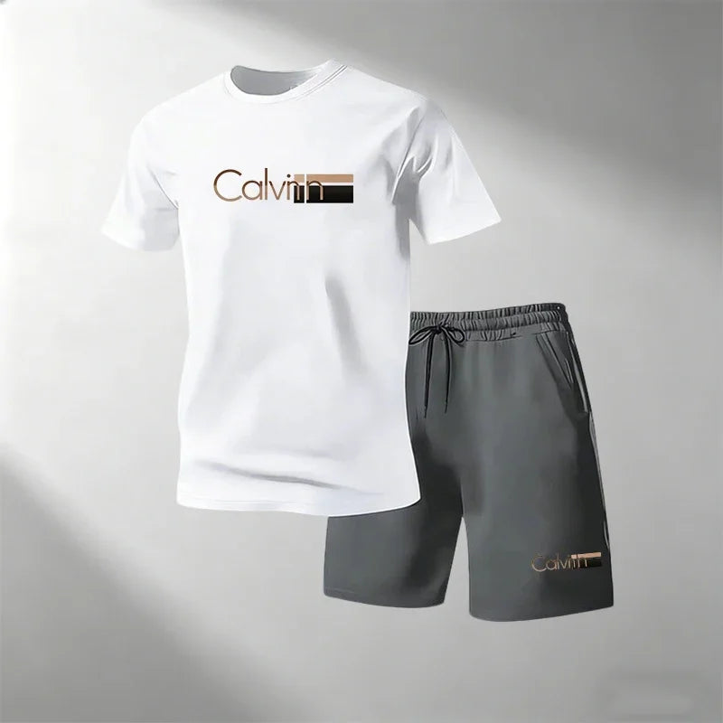 Ensemble Streetwear Homme T-Shirt + Short Sport Quick-Dry – CLEVI Paris