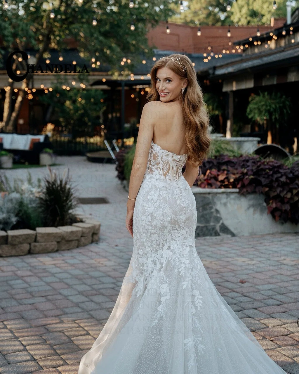 Robe de mariée sirène bustier – CLEVI Paris