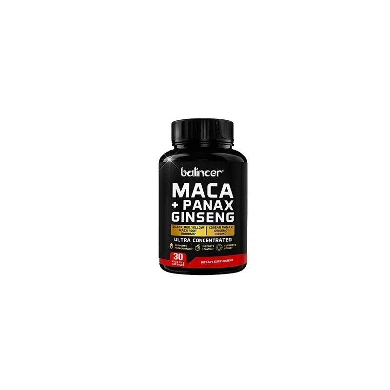 Maca et ginseng en gélules – CLEVI Paris