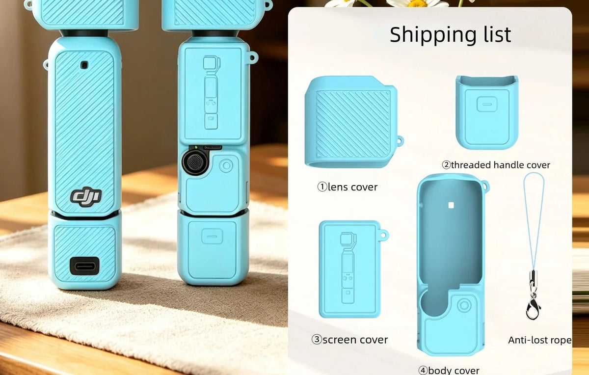 Étui silicone pour DJI Osmo Pocket – CLEVI Paris