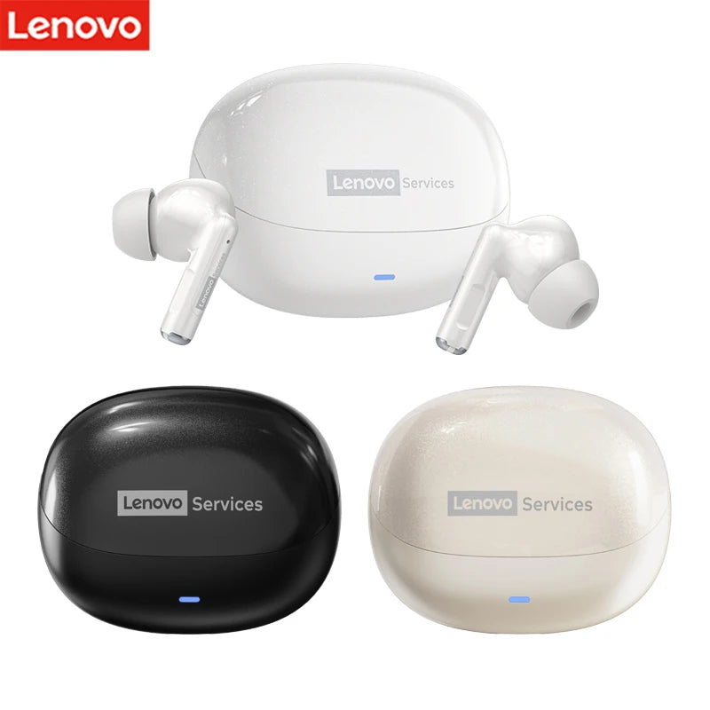 Écouteurs Sans Fil Lenovo LE257 TWS Bluetooth 6.0 HiFi Réduction de Bruit ENC Gaming Sport – CLEVI Paris