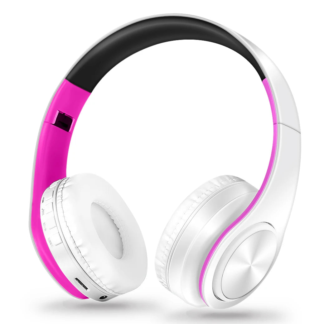 Casque Bluetooth AYVVPII FM & Carte TF – CLEVI Paris