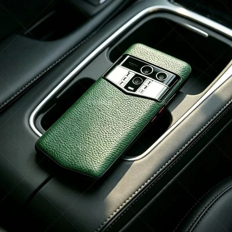 Coque Vertu Agent Q en simili cuir PU – CLEVI Paris