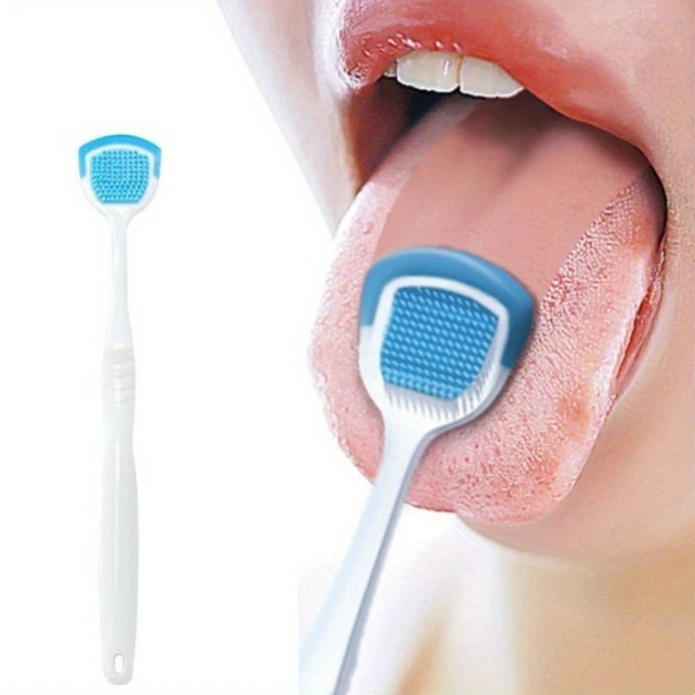 Grattoir à langue en silicone réutilisable – CLEVI Paris
