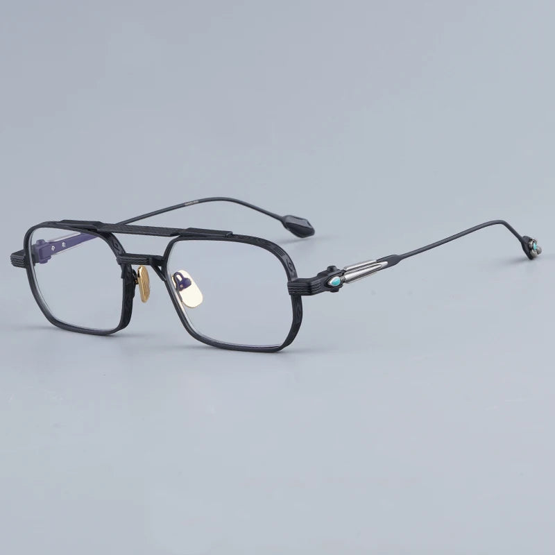 Lunettes de Soleil Carrées Façon Main Deaver UV400 Unisexe – CLEVI Paris