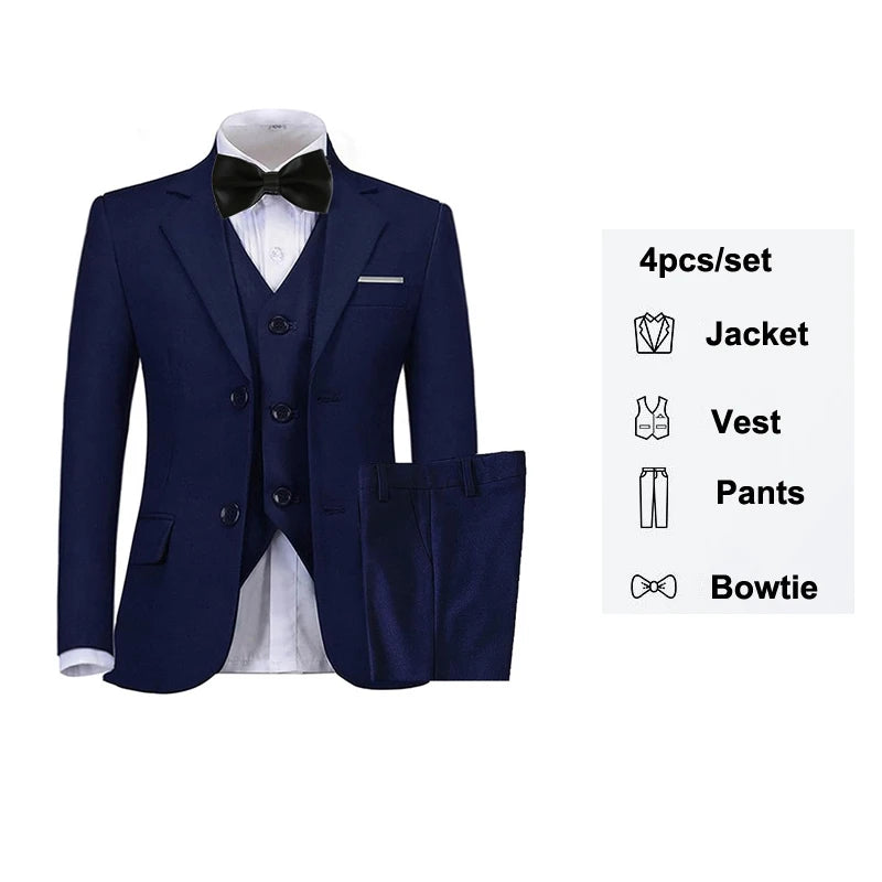 Costume garçon noir ou bleu marine – CLEVI Paris